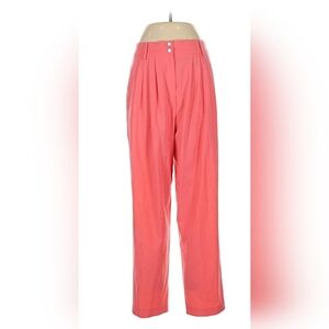 NWT BCBGMaxAzria Sunkist Coral Pleated Women's Trousers NWT